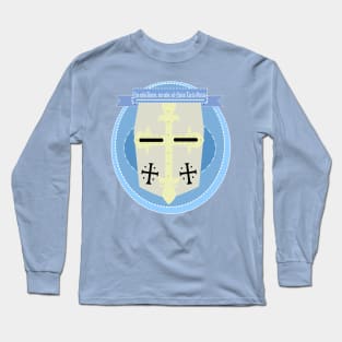 Knight Templar Blue Long Sleeve T-Shirt